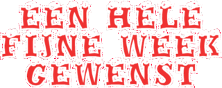 Krabbel - Fijne week: 3