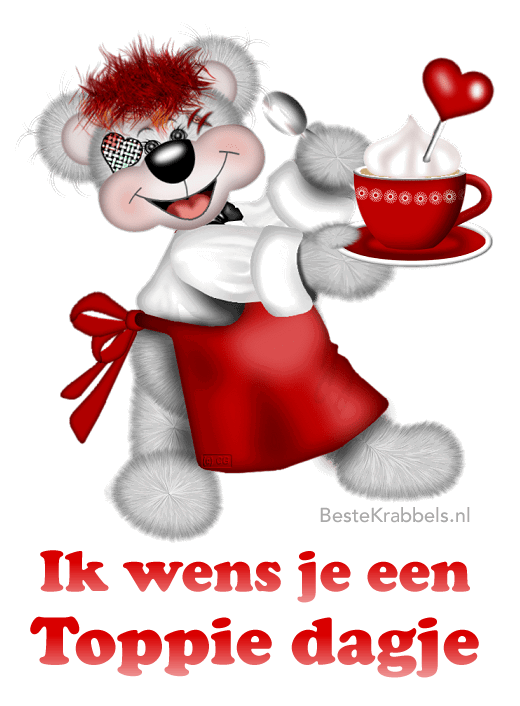 Ik wens je een toppie dagje
