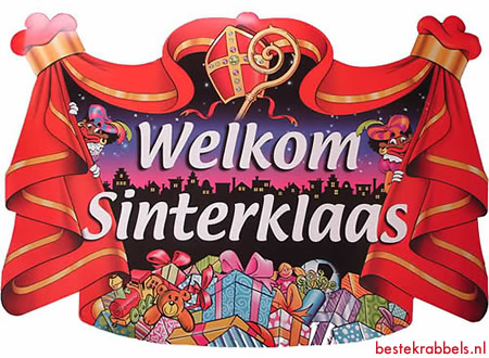 Welkom Sinterklaas