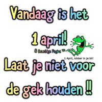 Vandaag is het 1...