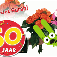 Je ziet Sarah! 50...