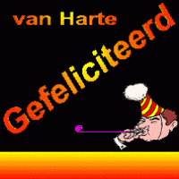 Van harte...