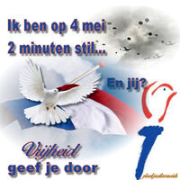 Ik ben op 4 mei...