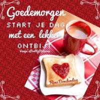 Goedemorgen. Start...