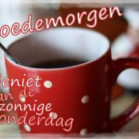 Goedemorgen. Geniet...