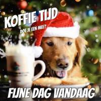 Koffie tijd, doe je...