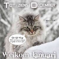 Tot ziens December...