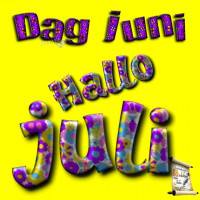 Dag juni, Hallo juli