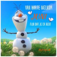 Van harte welkom...