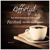 Koffietijd. Een mooi...