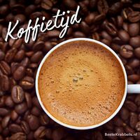 Koffietijd.