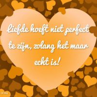 Liefde hoeft niet...