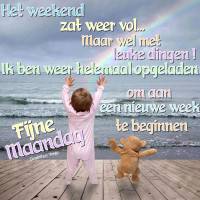 Het weekend zat weer...