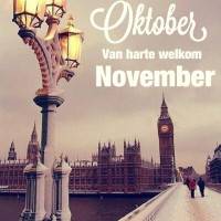 Tot ziens Oktober...