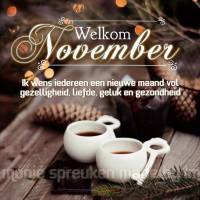 Welkom November. Ik...