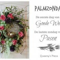 Palmzondag de eerste...