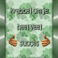 Een een krabbel om...