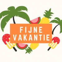 Fijne vakantie