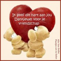 Ik geef dit hart aan...
