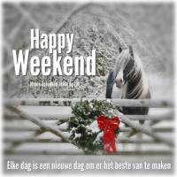 Happy Weekend. Elke...